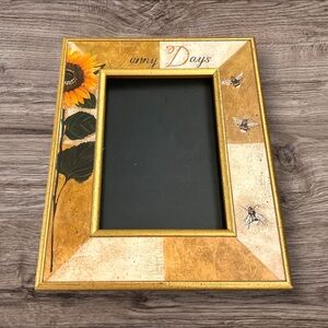 Sunflower Honey Bees Sunny Days Picture Frame 5x7 Opening